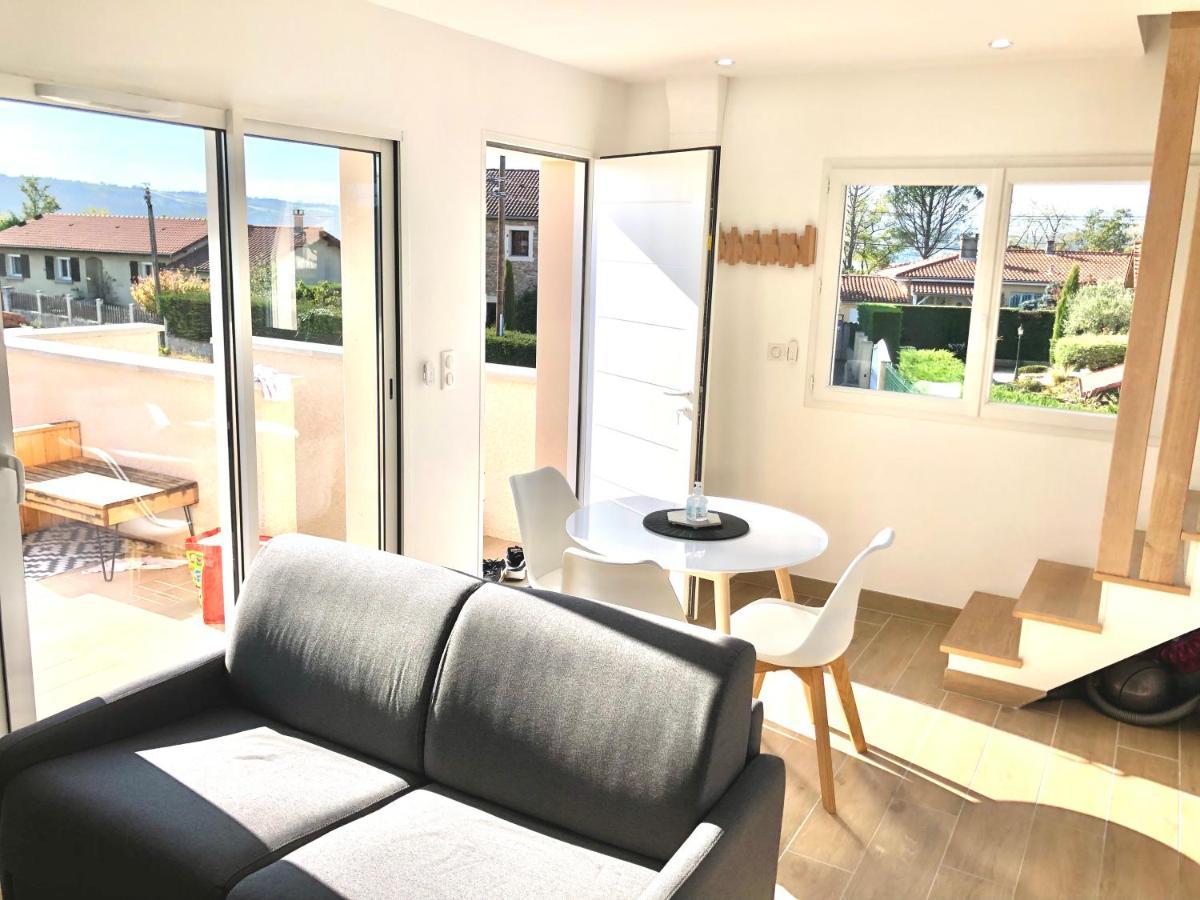 La Parenthese Balneo T2 Cosy De 40M² Avec Terrasse Daire Ternay  Dış mekan fotoğraf