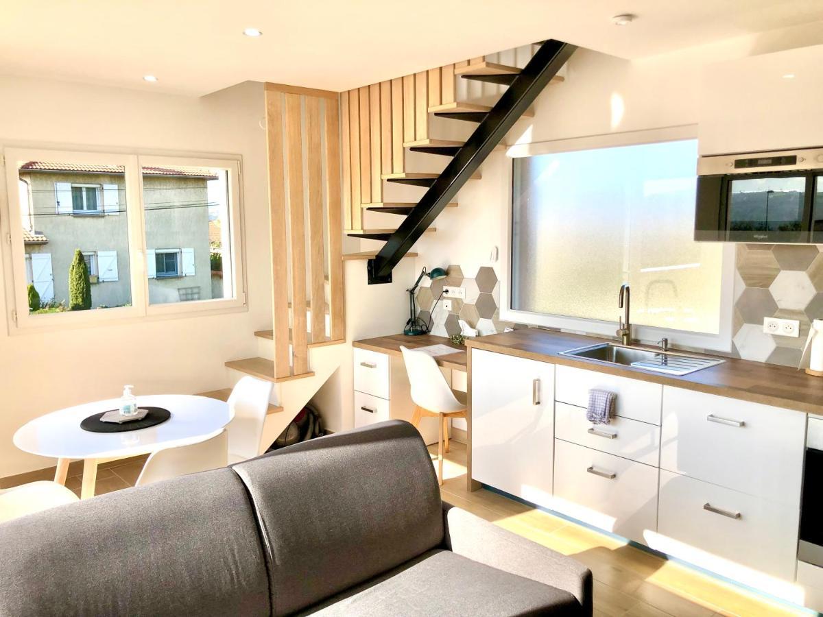 La Parenthese Balneo T2 Cosy De 40M² Avec Terrasse Daire Ternay  Dış mekan fotoğraf